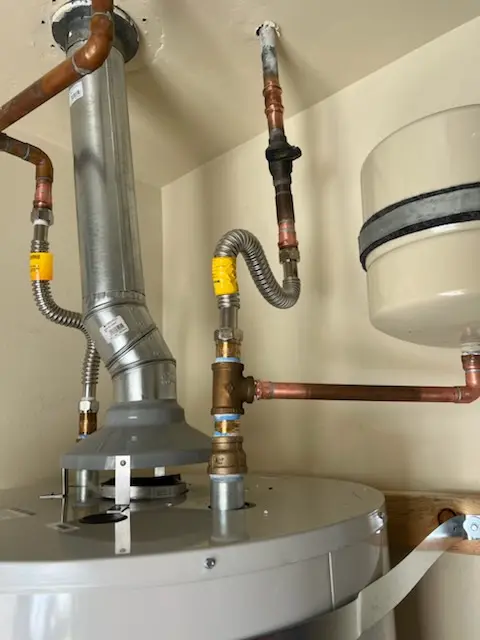 Water heater installation and plumbing repair in Galilee